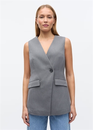 Enraye vest 7092 Mid Grey Mel. Envii